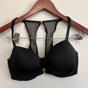 Victoria's Secret push-up racerback plunge bra